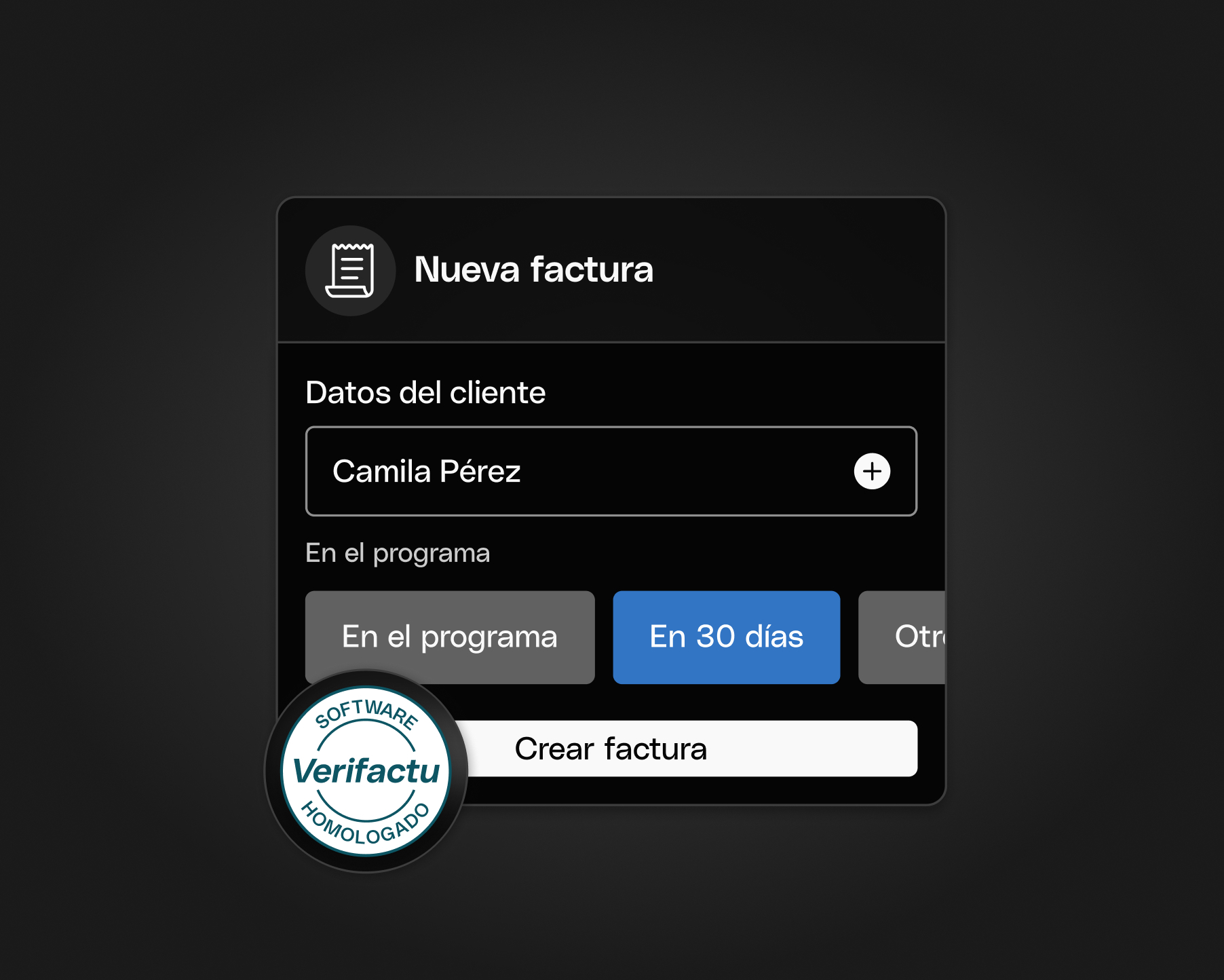 Software de facturación electrónica
