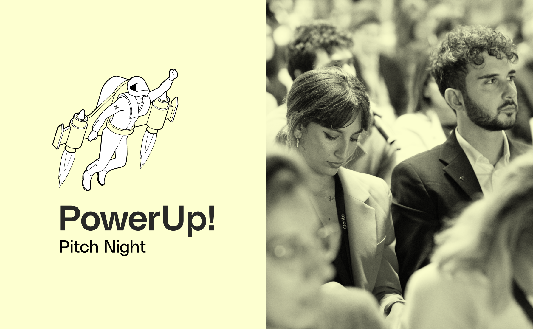 Post Cover Mustard PowerUp Pitch Night
