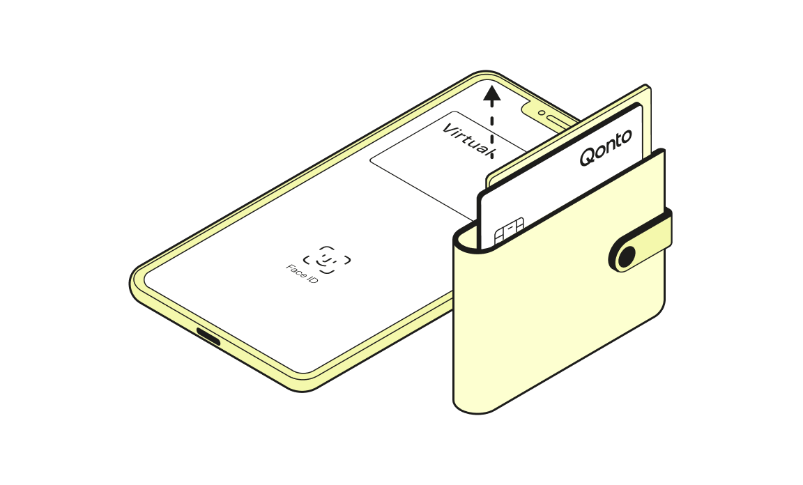 Virtuelle physische Karte von Mustard Cards