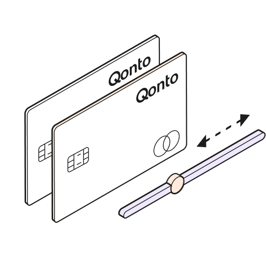 Control de tarjeta de fichas blancas