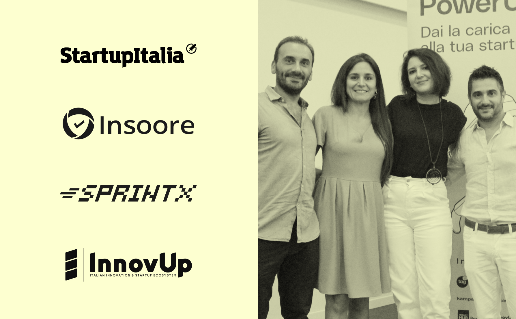 Post Cover Mustard Partnership StartupItalia Insoore Sprintx InnovUp