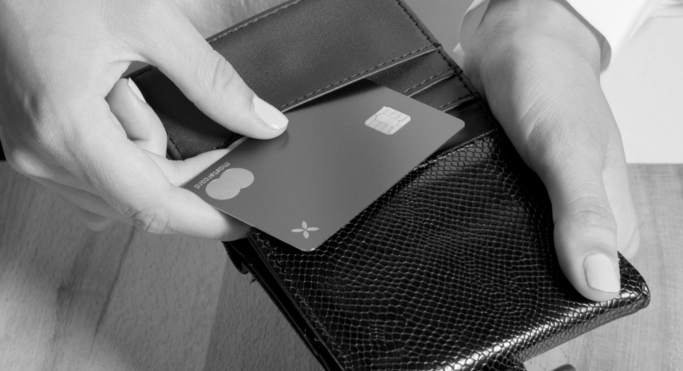 Cartes de réassurance avec photo en noir et blanc Trust Security