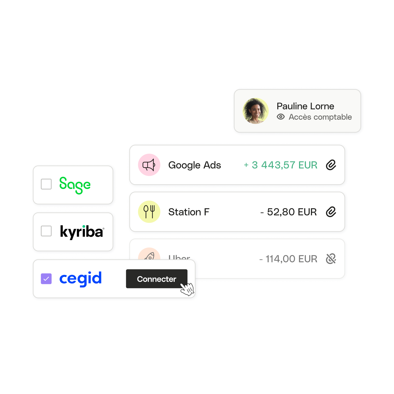 Ui Sujet Comptabilité avancée Comptable View Connect