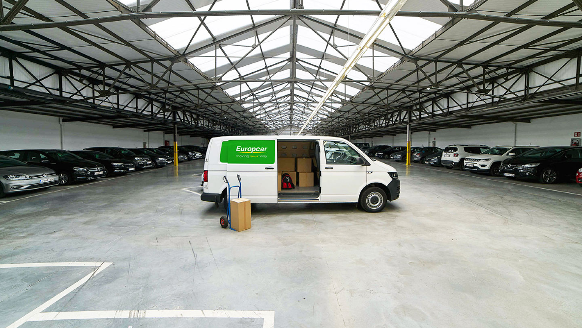 collegare il camion Europcar di importazione