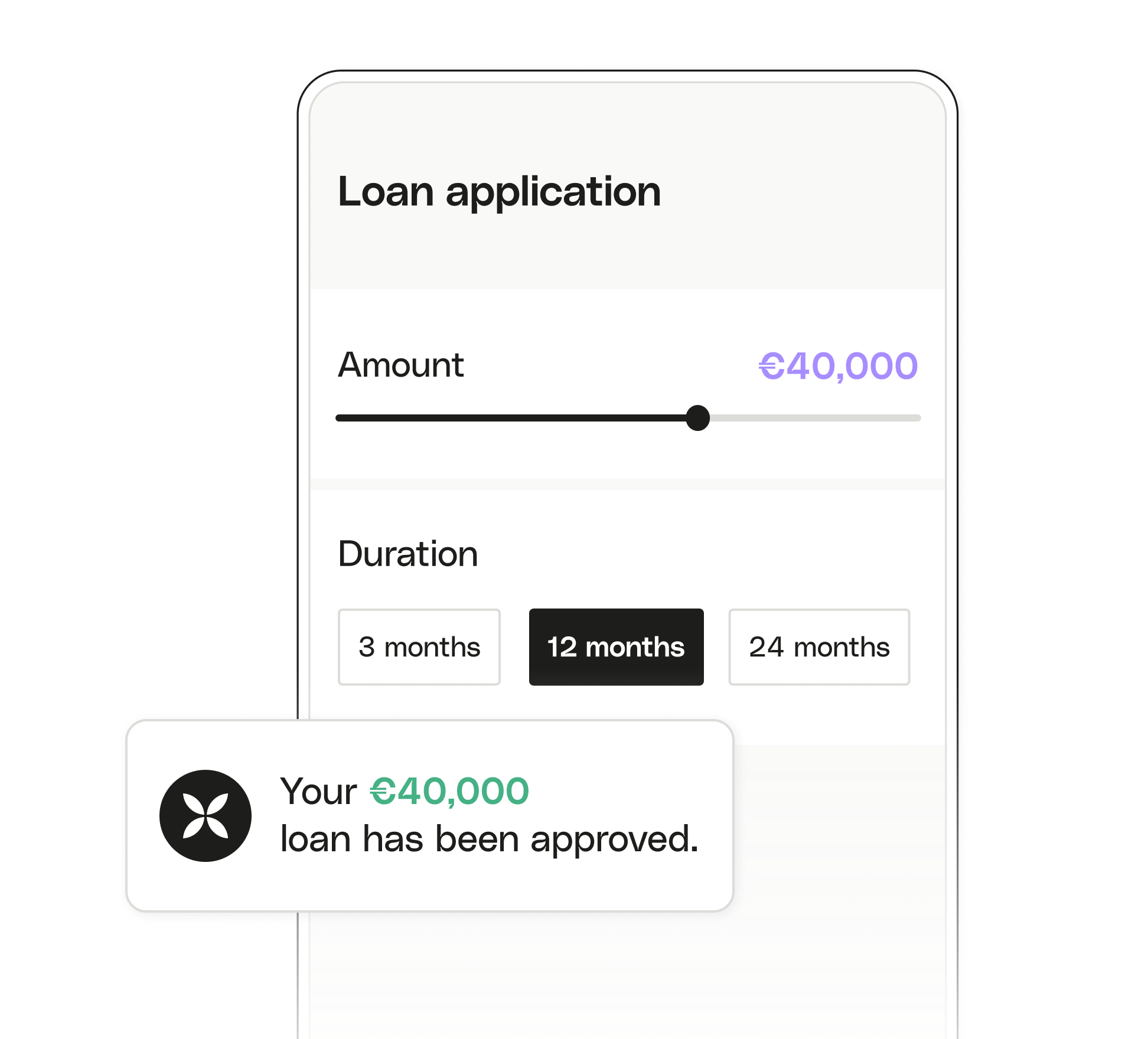 UI Topic Highlight Loans Mobile