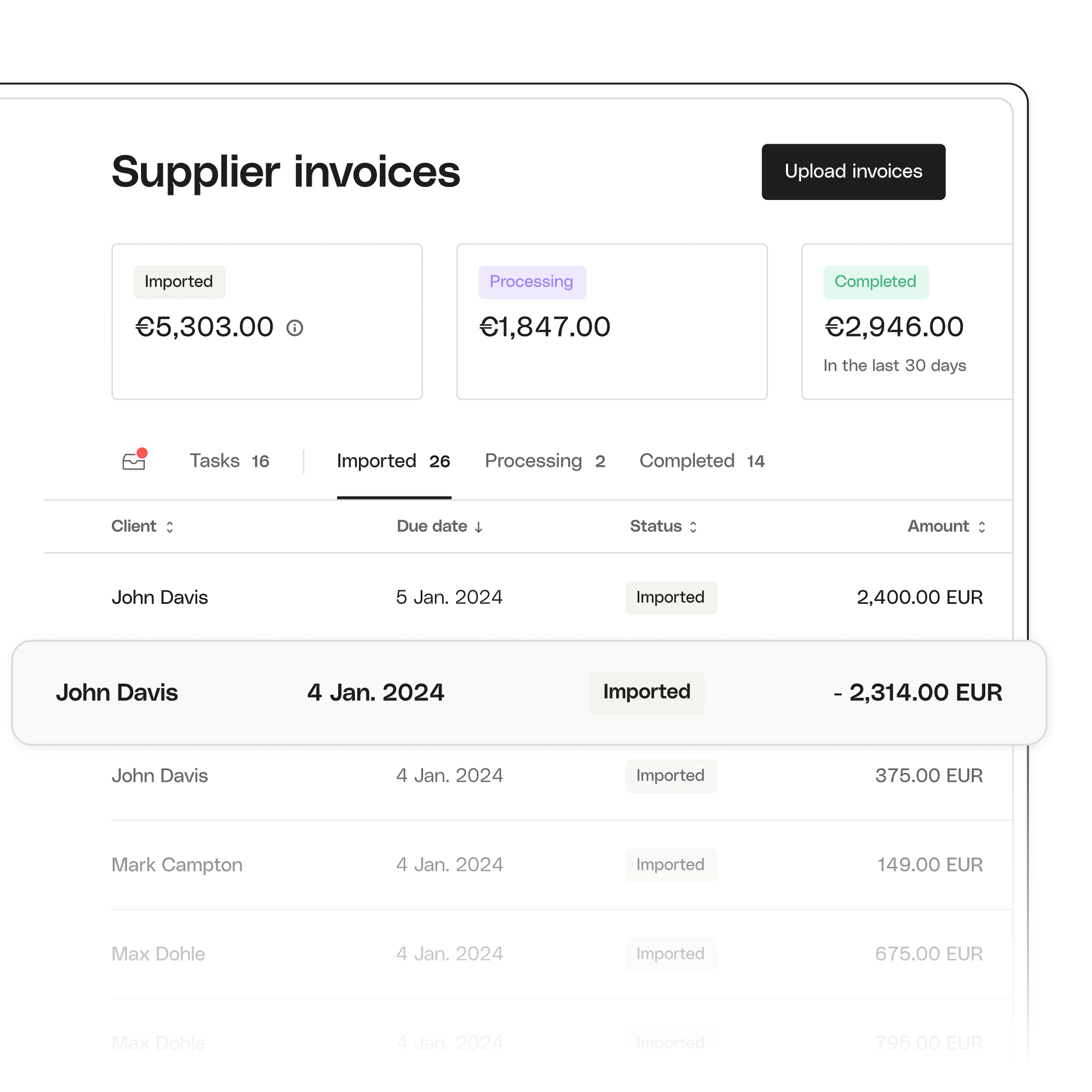 Ui Topic Advanced Supplier Invoicing