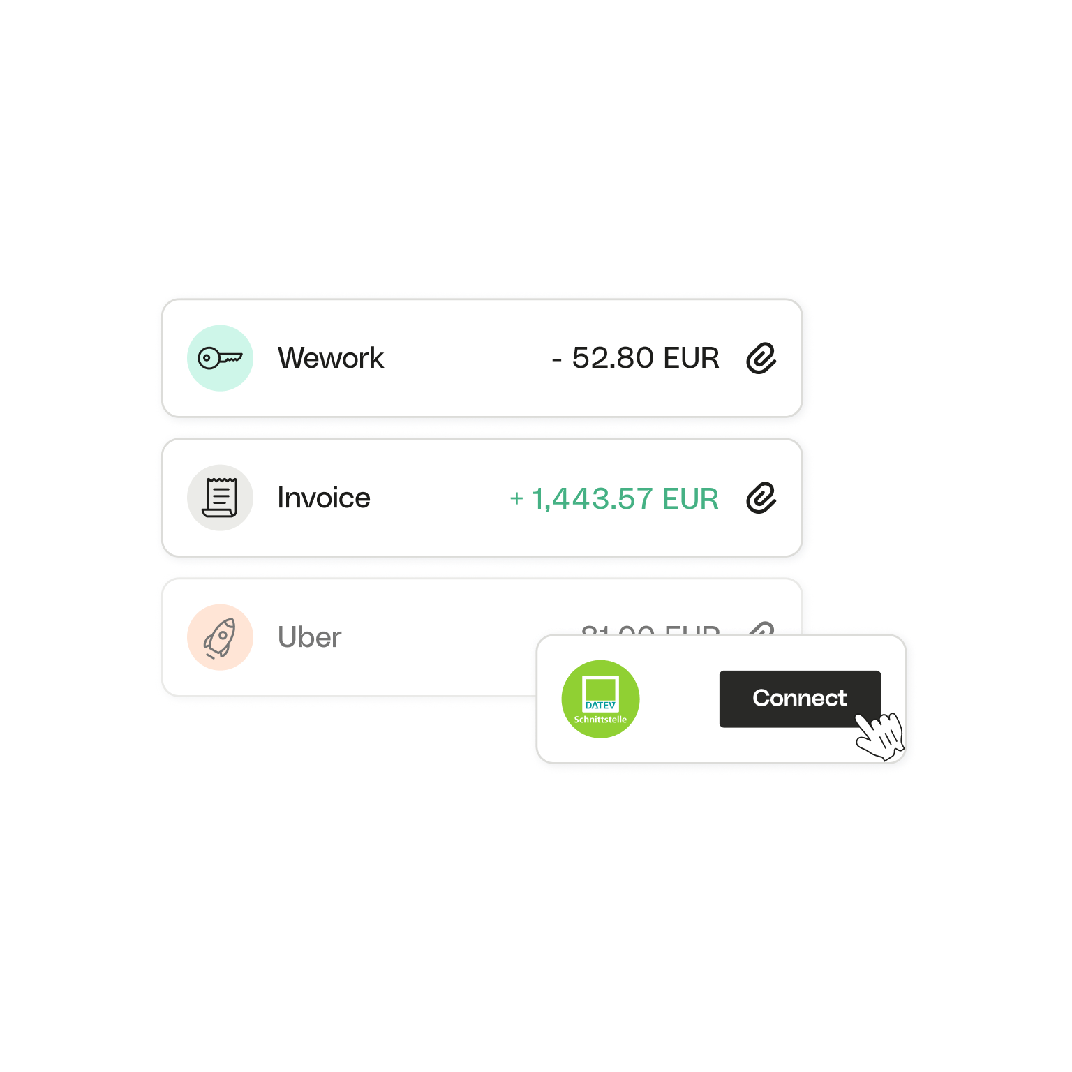 UI Topic Highlight Advanced DATEV Connect