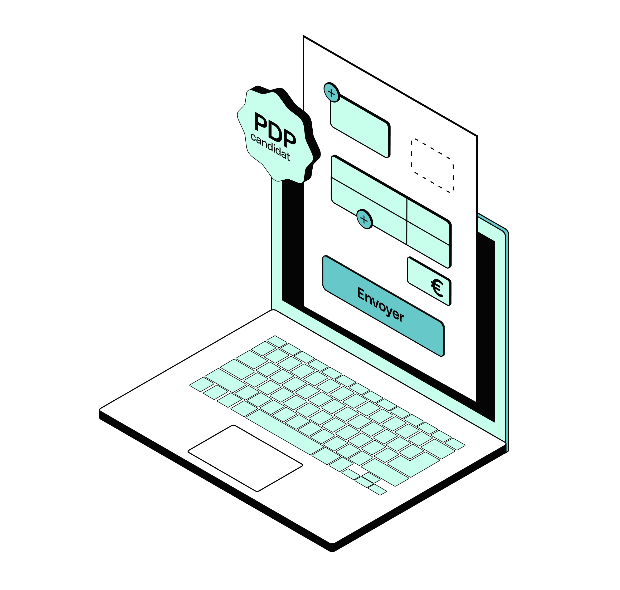 Mint Topic Highlight E invoquant le badge PDP