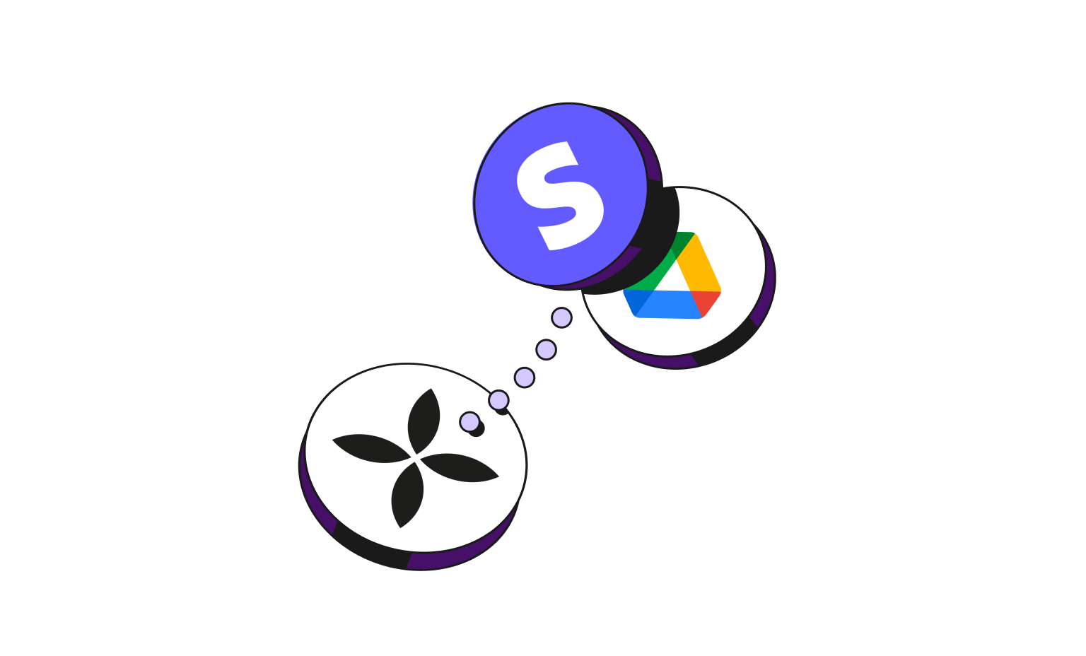 WEB Flow Plum Cards Bento Headline Integrations Stripe Drive