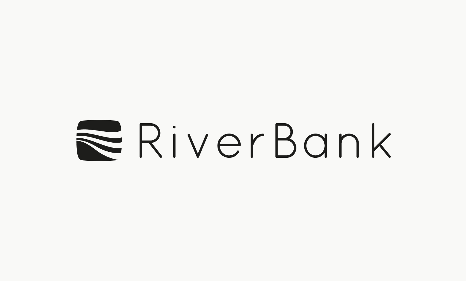 Cartes à logo gris Riverbank