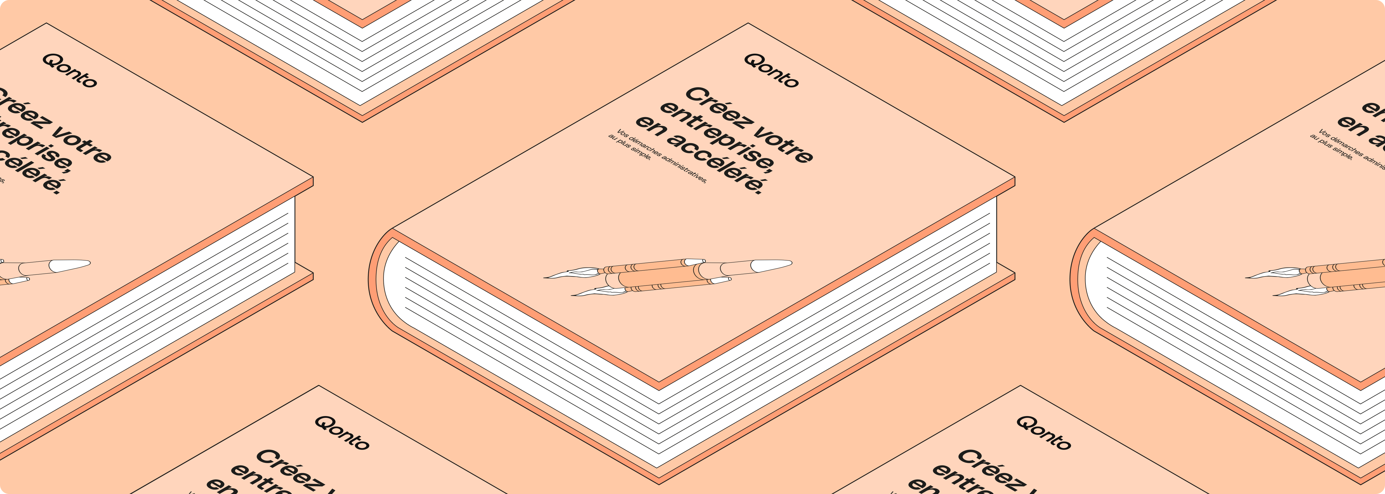 Peach Guide de création d'entreprise pleine largeur Bureau
