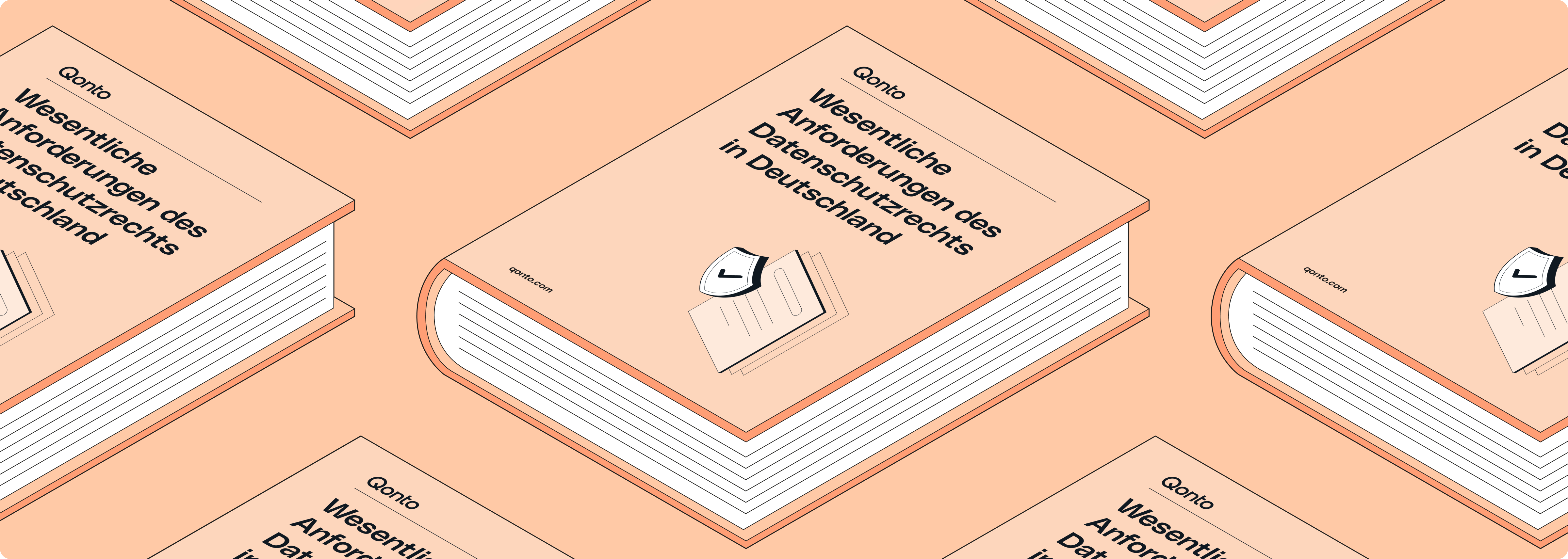 Peach Full Width Datenschutzhandbuch für Desktop