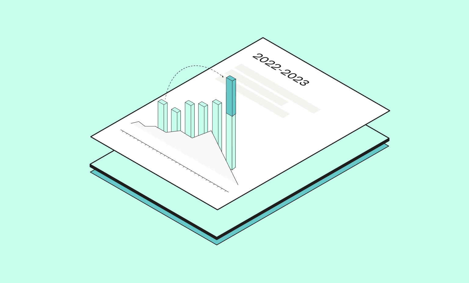 Rapport principal des dépenses de Bento WEB Mint Cards 2022-2023 Presse