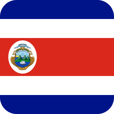 Flagge von Costa Rica