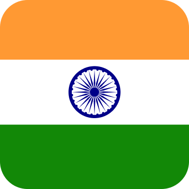 Flagge Indiens