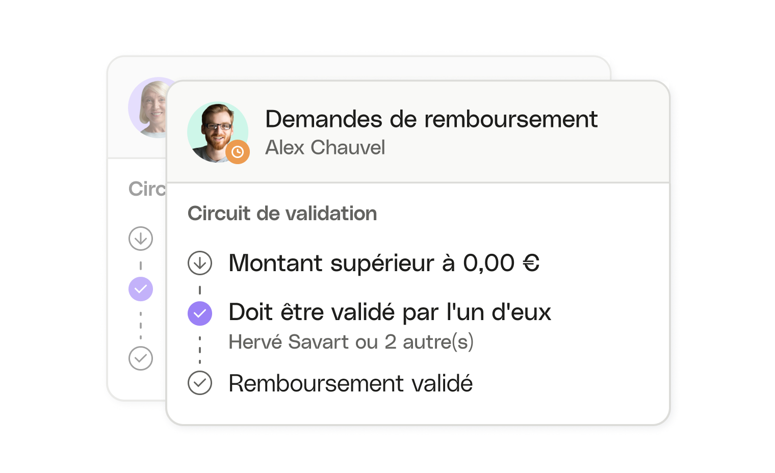 Module complémentaire de gestion des dépenses pour cartes Bento Expense UI WEB (réduit)