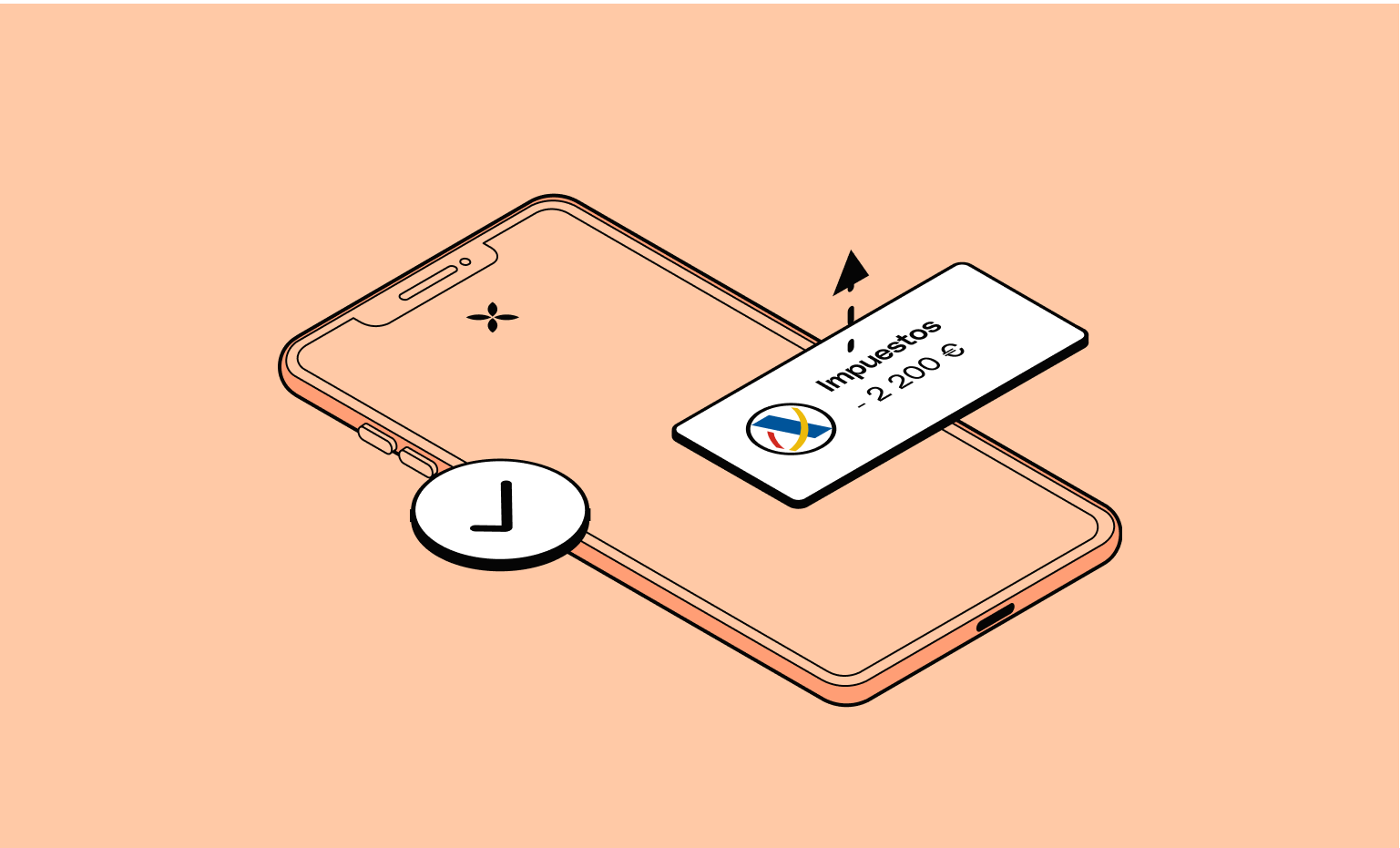 WEB Peach Cards Bento Headline Pagos de impuestos Prensa