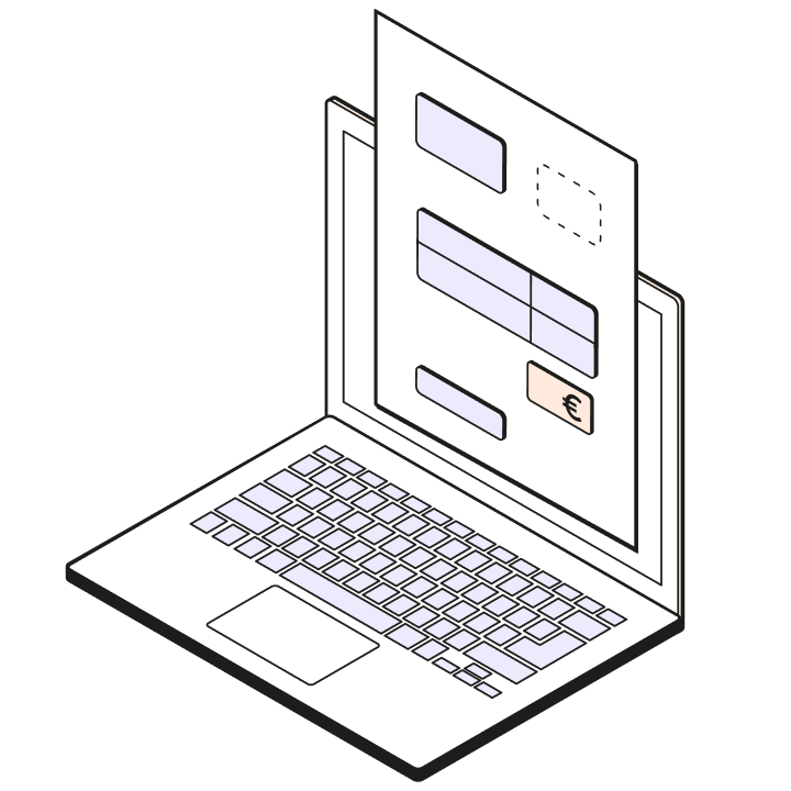 Resaltar SEO blanco Facturas electrónicas