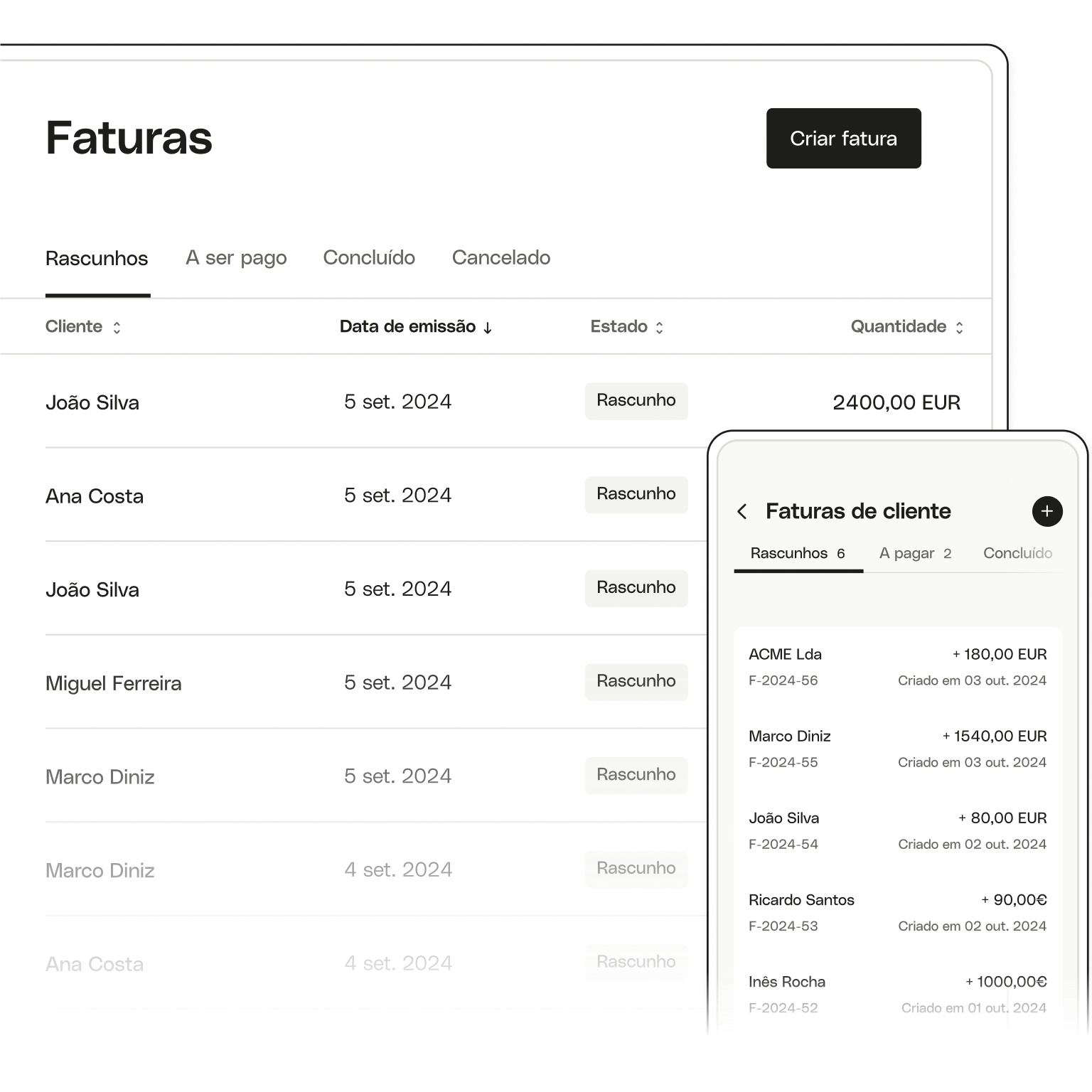 Pt Ui Topic Highlight Advanced Track Transactions Client Invoices