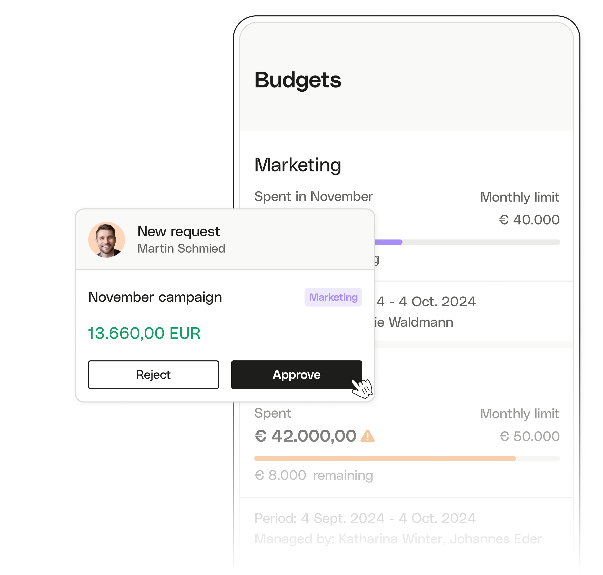 AT White UI Topic Highlight Budgets