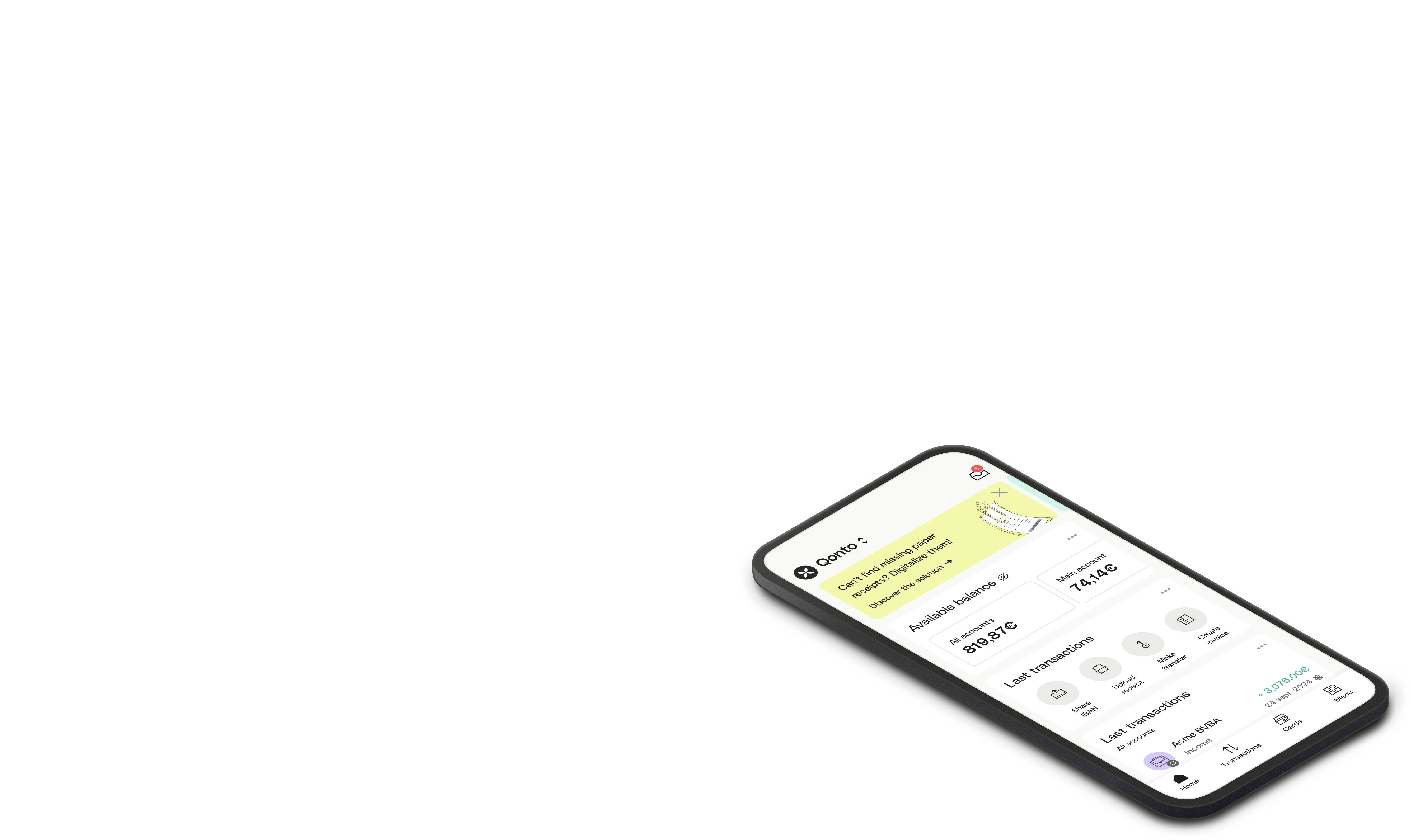 BE NL UI Mockup Parallax Business Account Phone