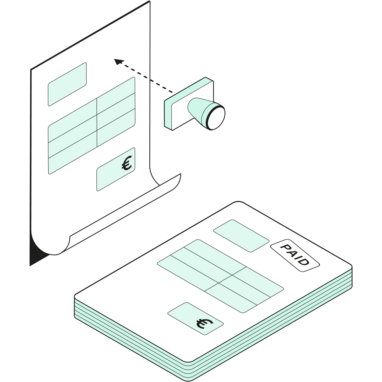 BE NL Mint  Topic Highlight Advanced Paid Invoice