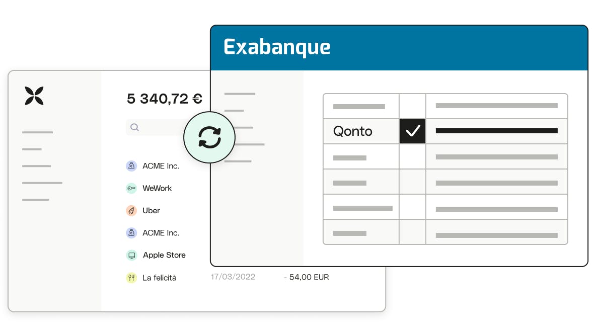 description de l'intégration exabanque via ebics