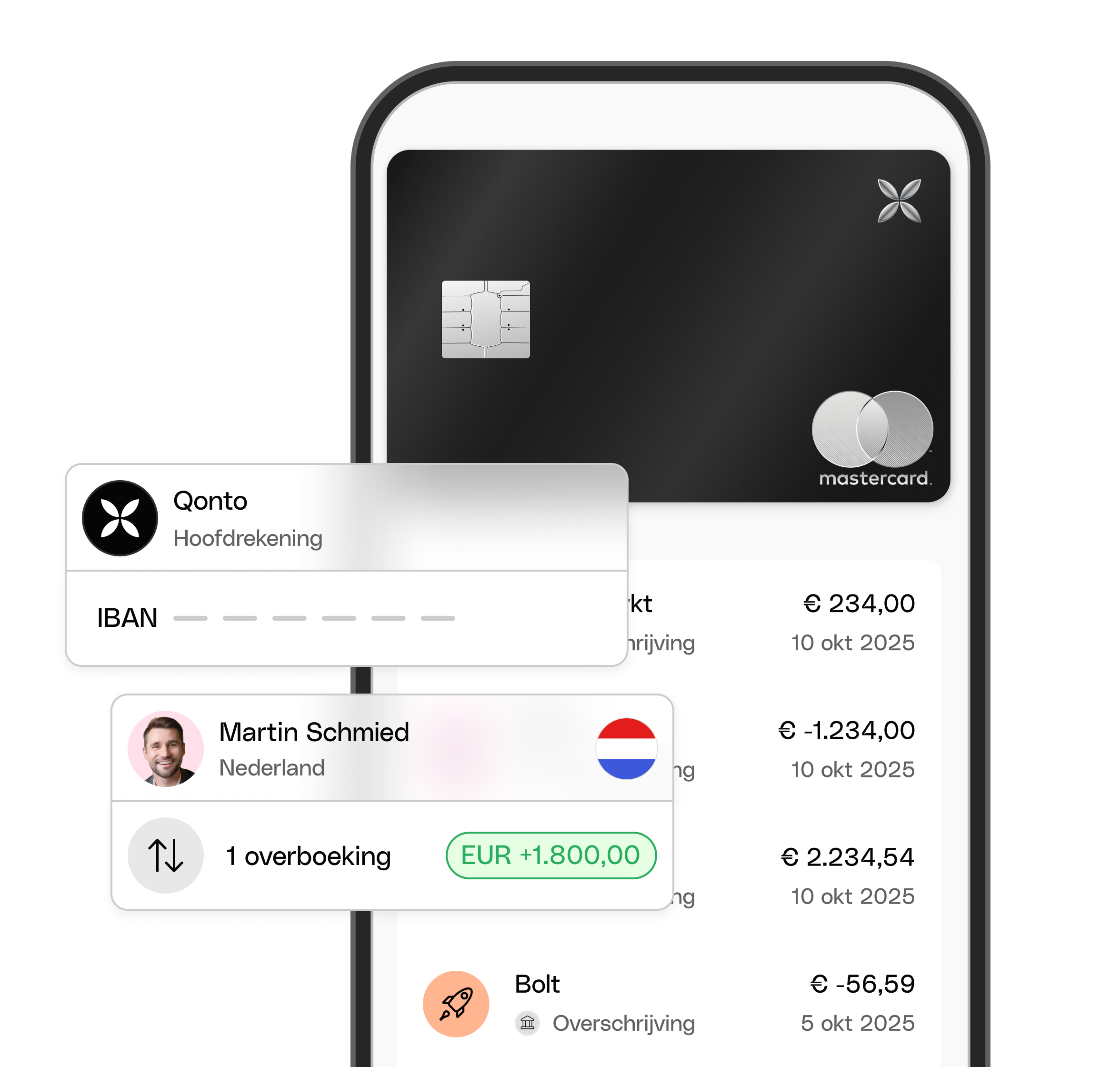 NL White Ui Topic Highlight Iban Mobile Notifications XCard
