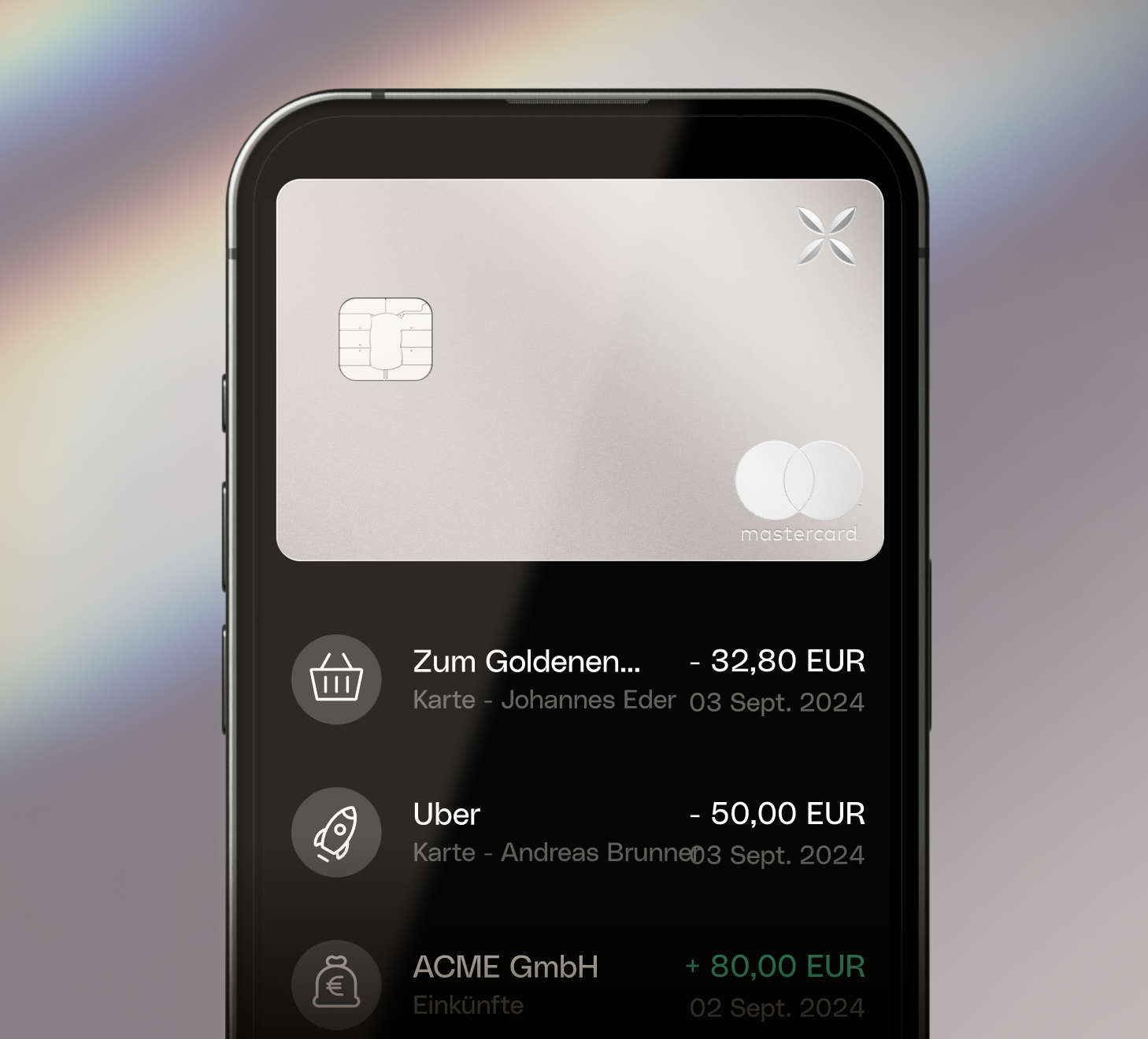 XMineralgray Mobile Transactions Dark AT