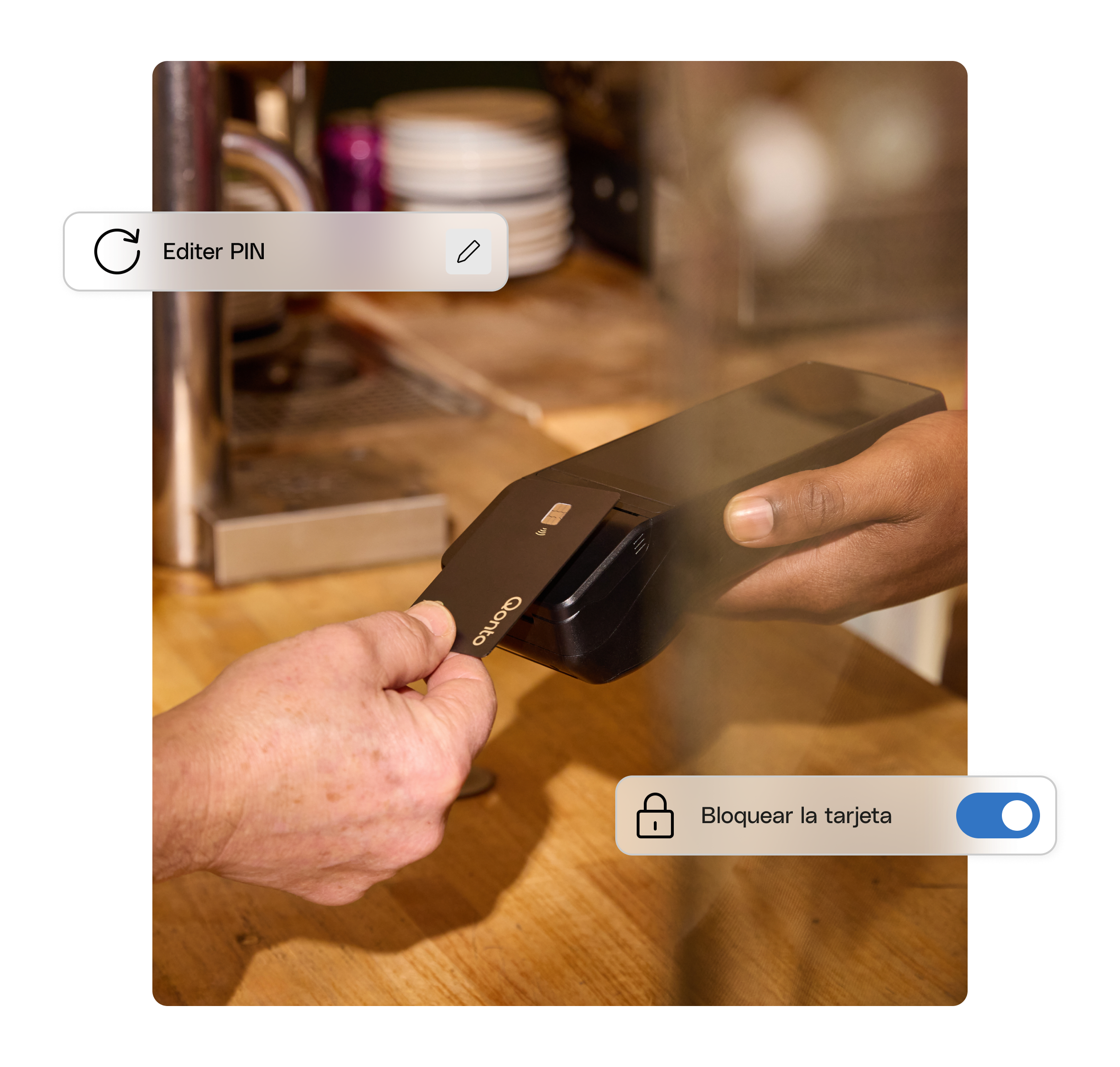 Interface utilisateur Web Photo Hero Topic Highlight Bento Payment Card POS