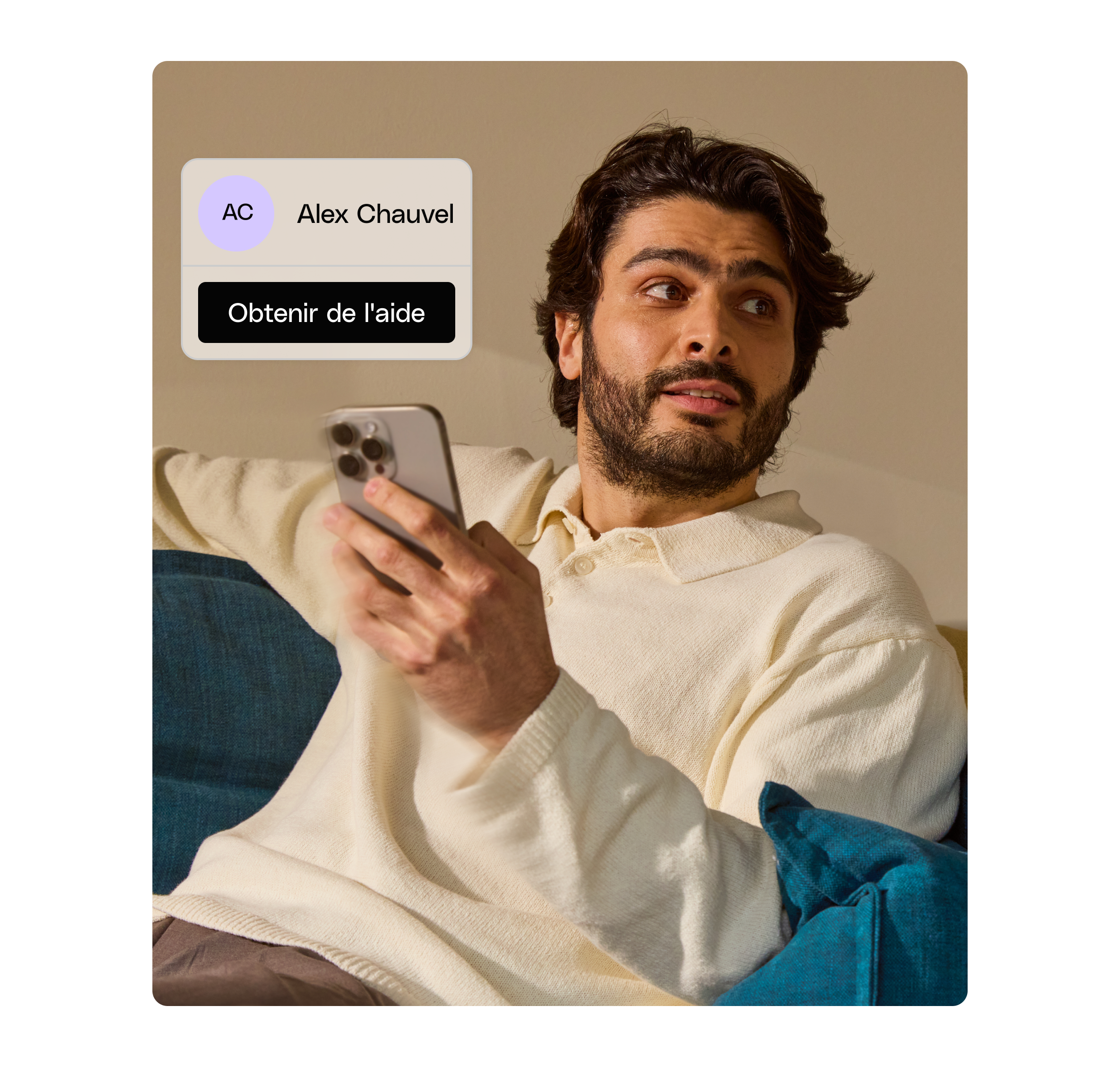 Interface utilisateur Web Photo Hero Topic Highlight Bento Client Support Utilisateurs finaux E02