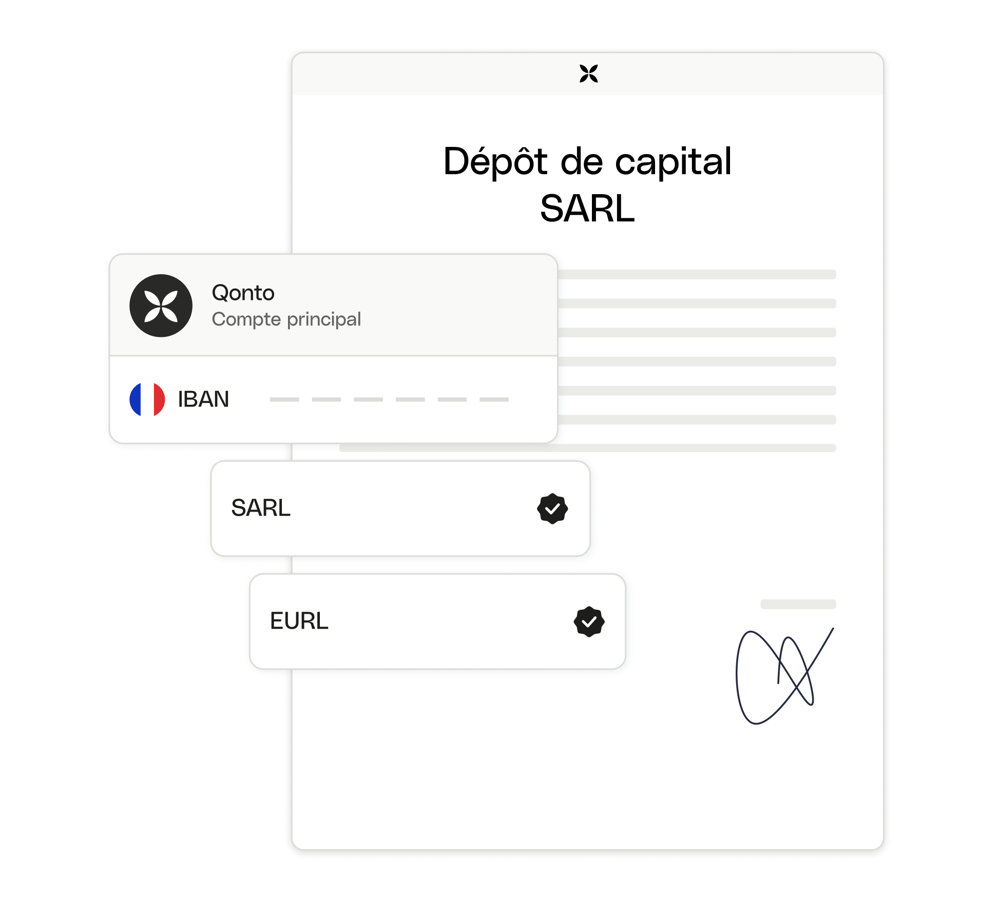 Thème de l'interface utilisateur : dépôt de capital