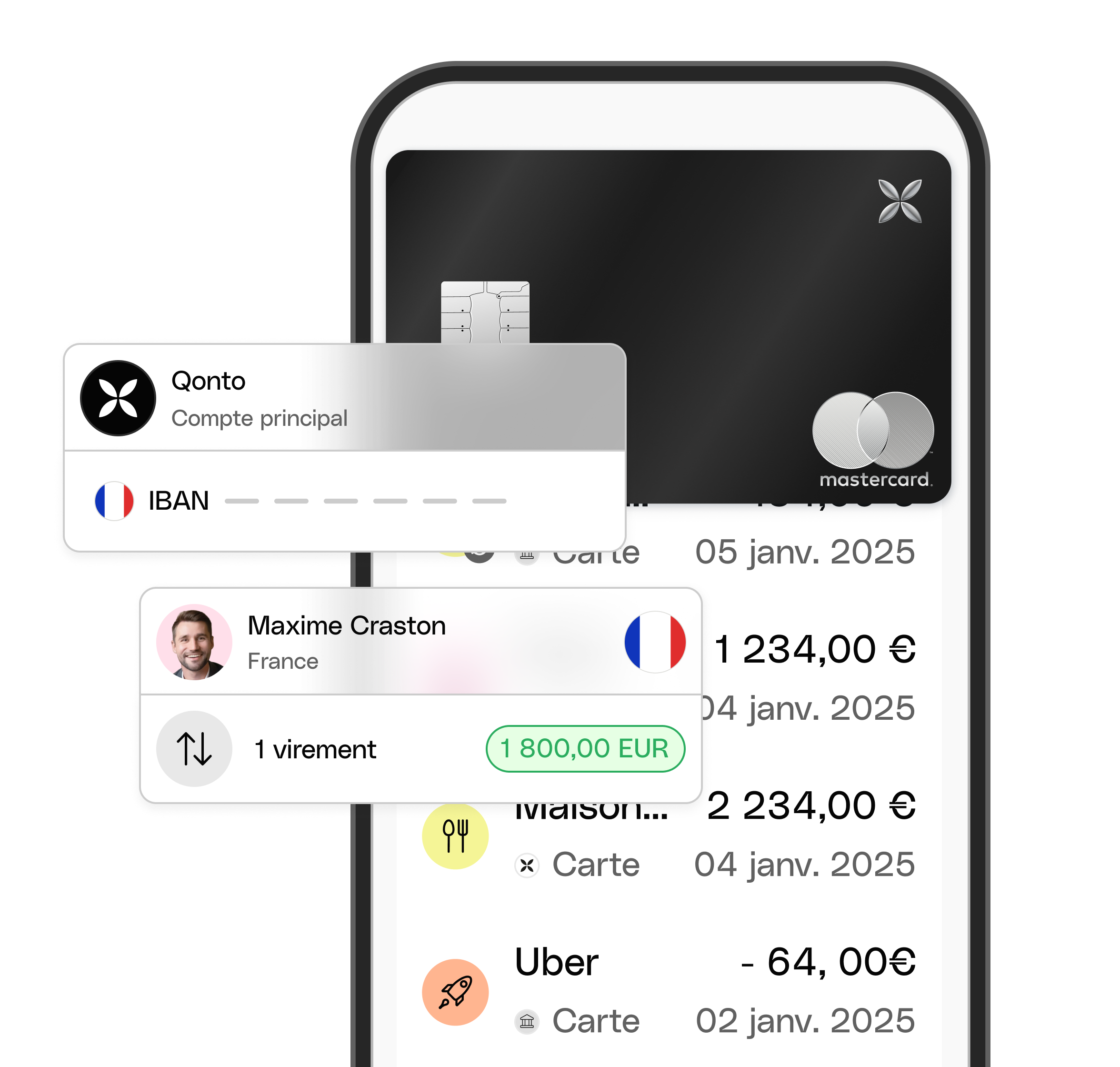 WEB UI Hero TopicHighlight Bento Transfer IBAN Mobile