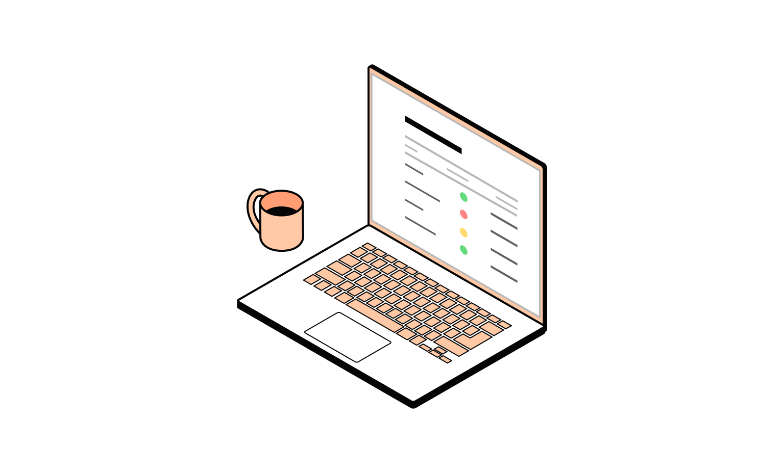 Facturas de proveedores destacadas de SEO de Peach Tiles WEB