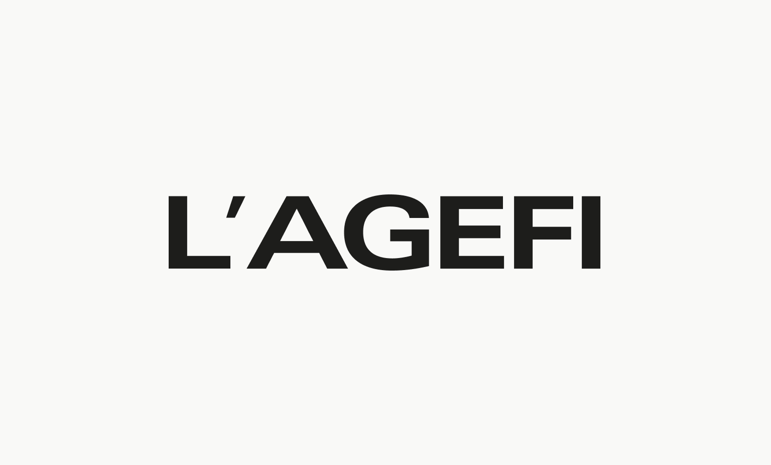 Cartes Logo Gris L'Agefi