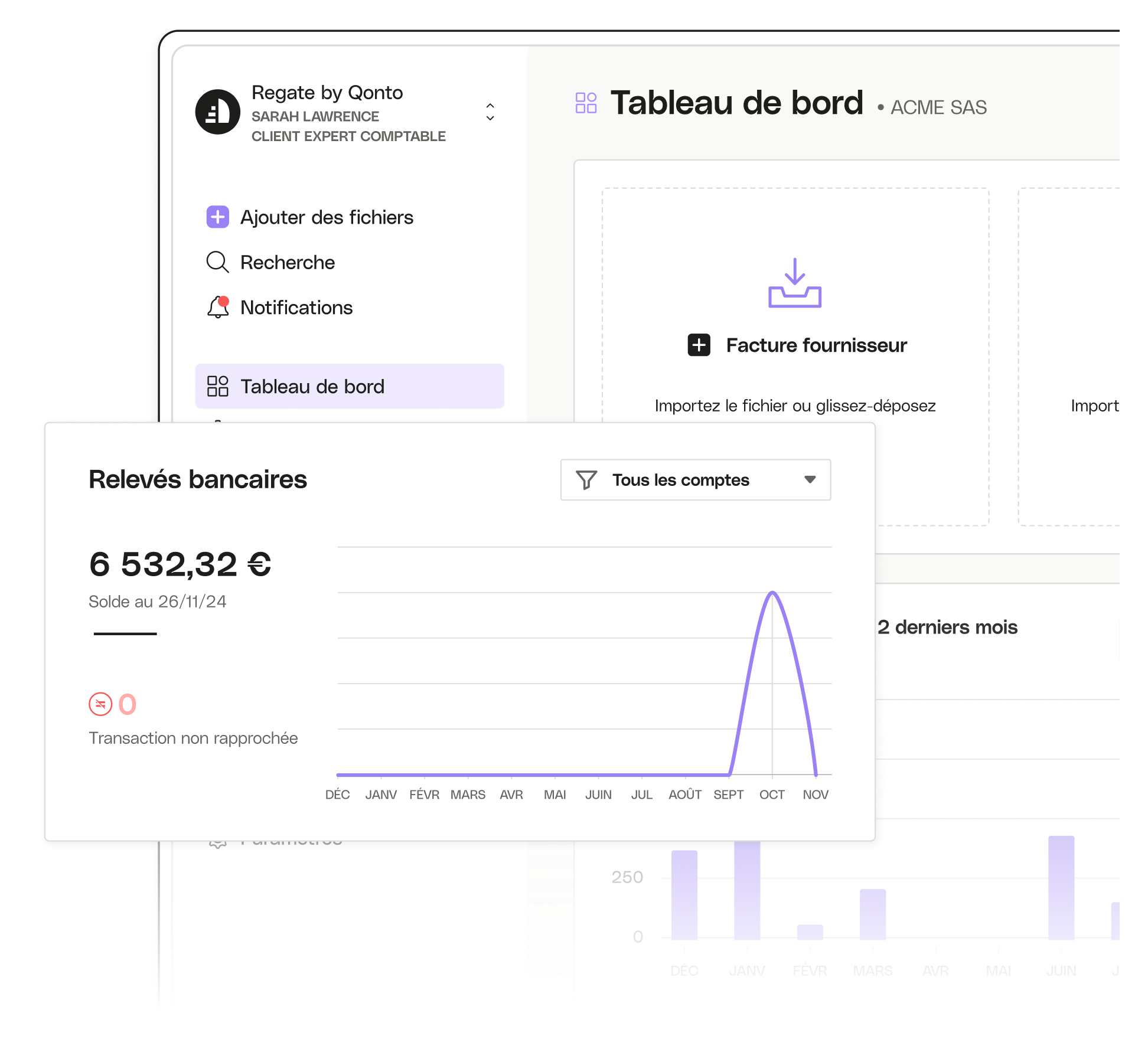 Sujet de l'interface utilisateur Mettre en surbrillance le tableau de bord Agrandir le tableau de bord