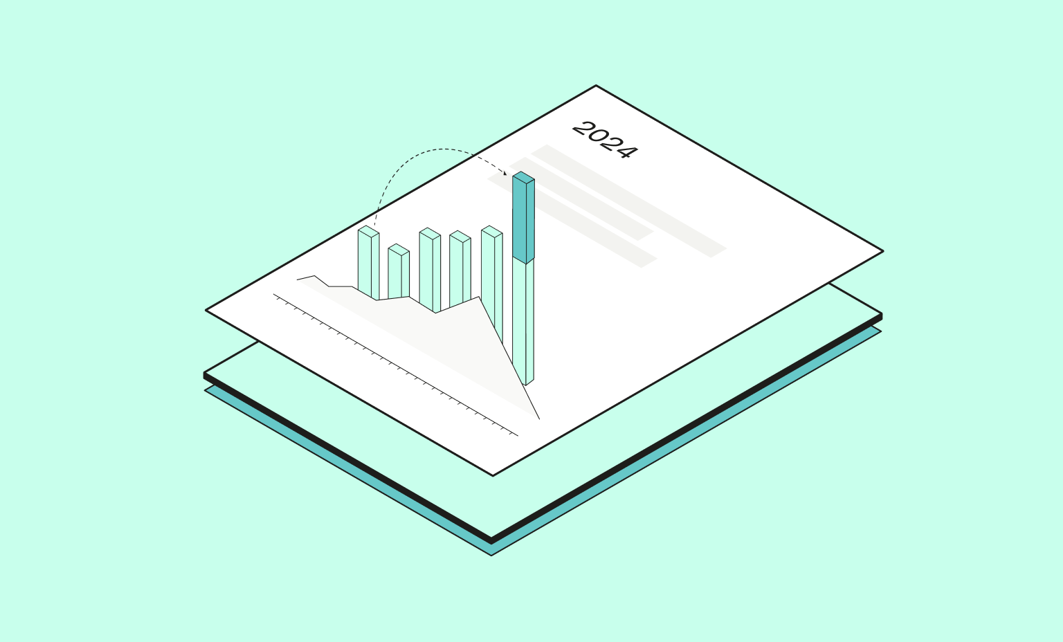 WEB Mint Cards Bento Headline Report 2024 Stampa