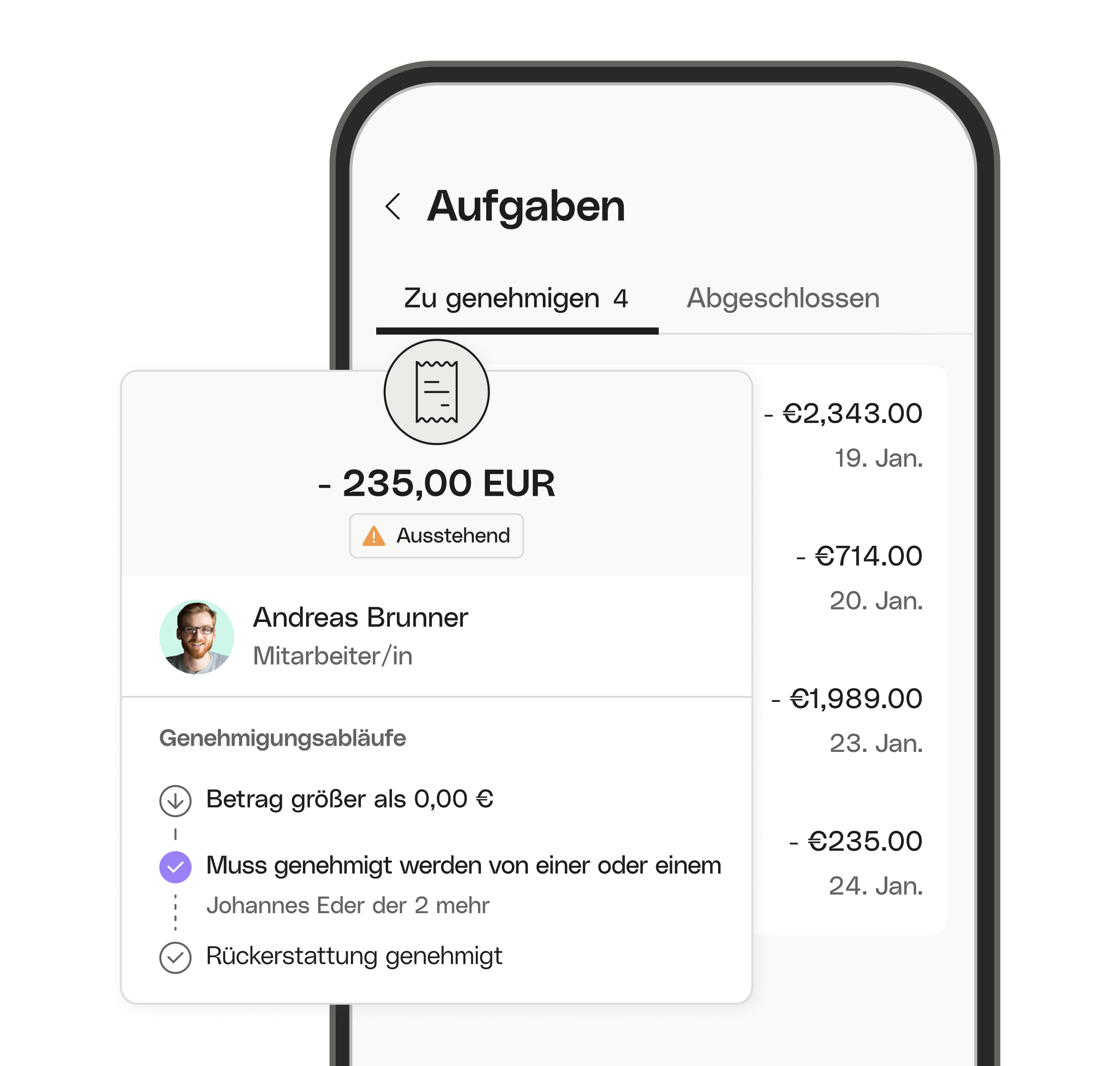 WEB AT UI Cards Bento Expense Spend Management Addon Expanded
