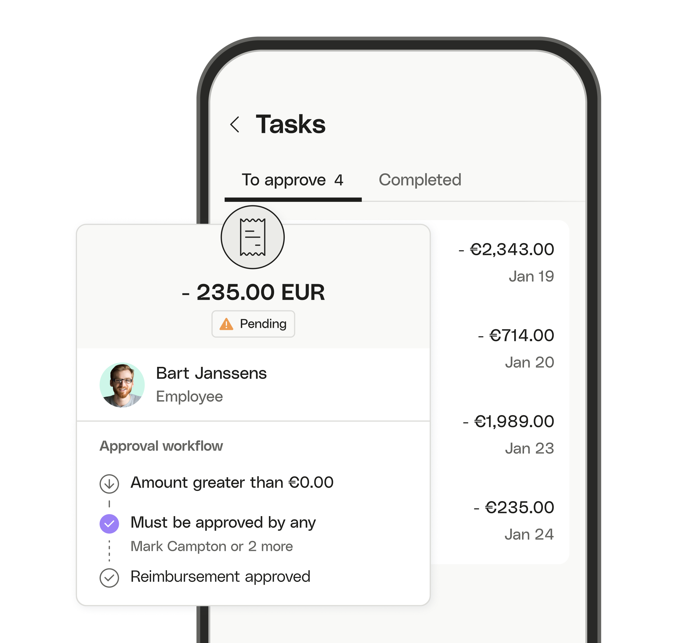 WEB BE-NL UI Hero TopicHighlight Bento Expense Spend Management Addon Expanded