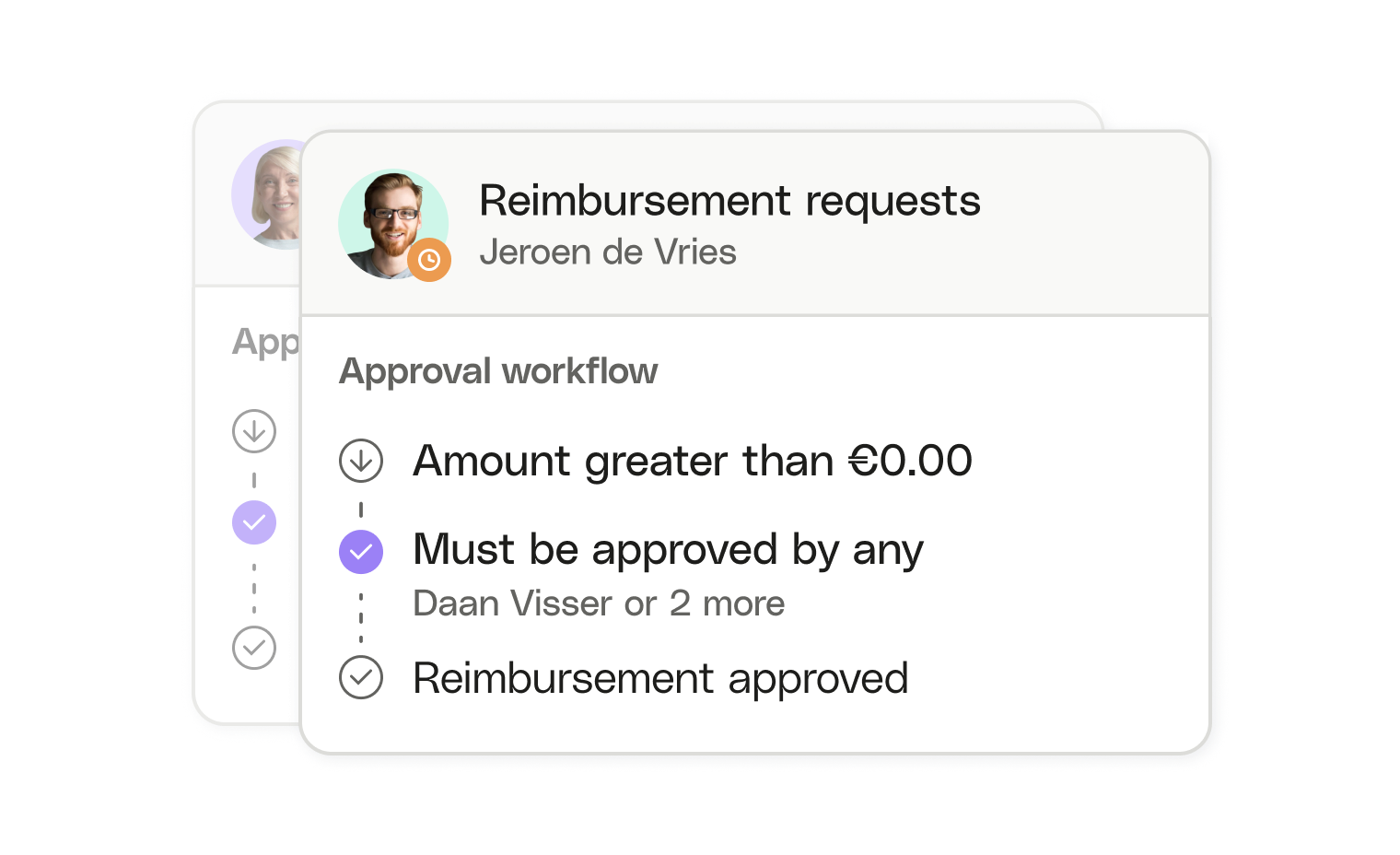 WEB NL UI Cards Bento Expense Spend Management Addon Collapsed