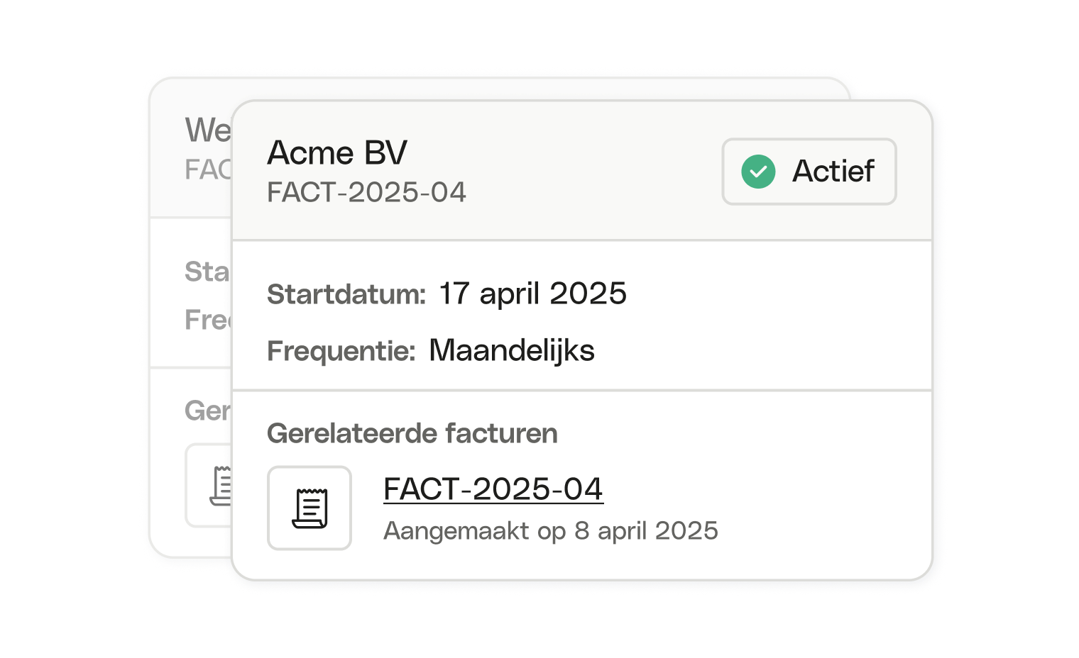 WEB NL UI Cards Bento Accounts Receivable Addon Collapsed