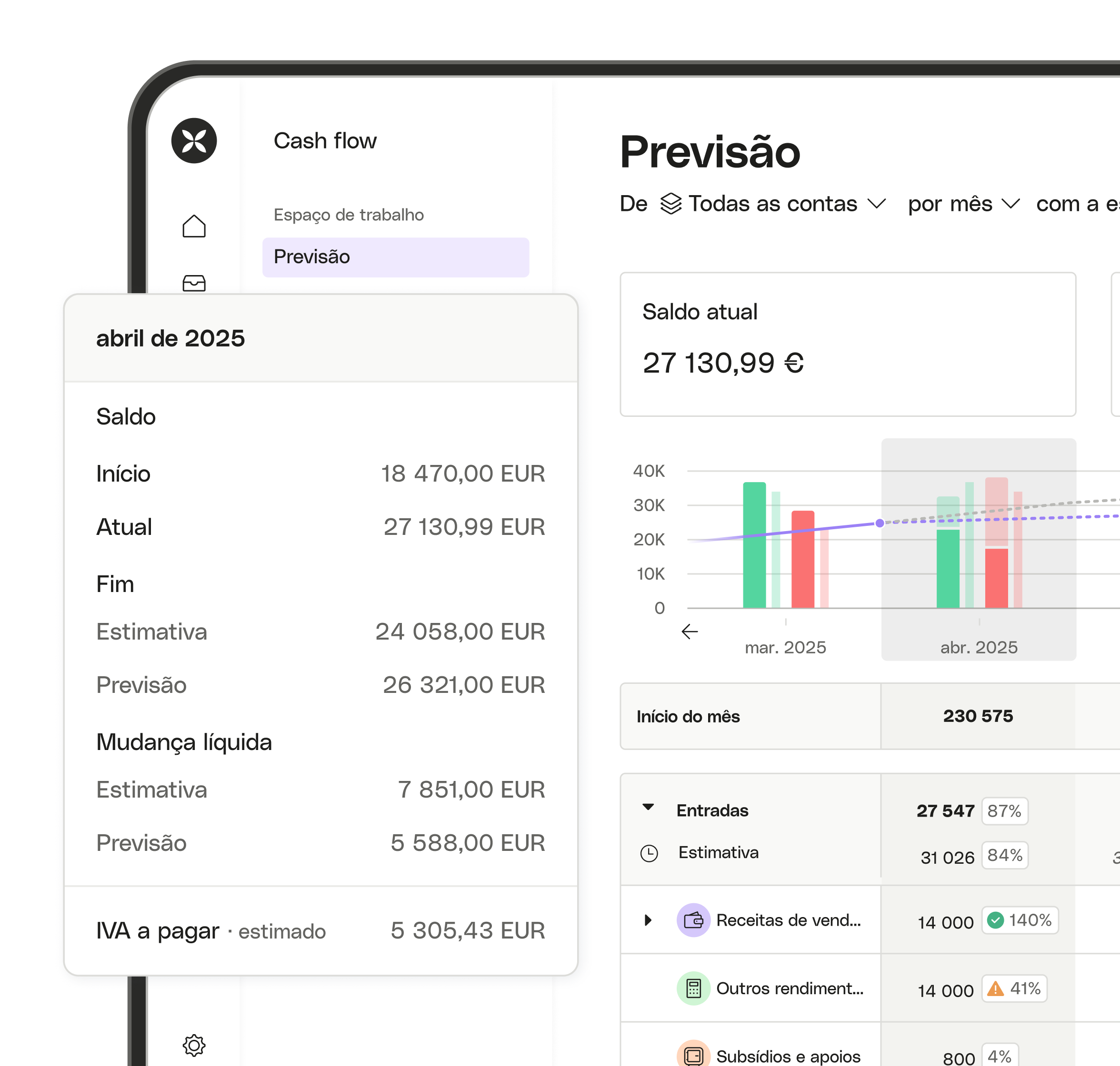 WEB PT UI Cards Bento Cash flow Addon Expanded
