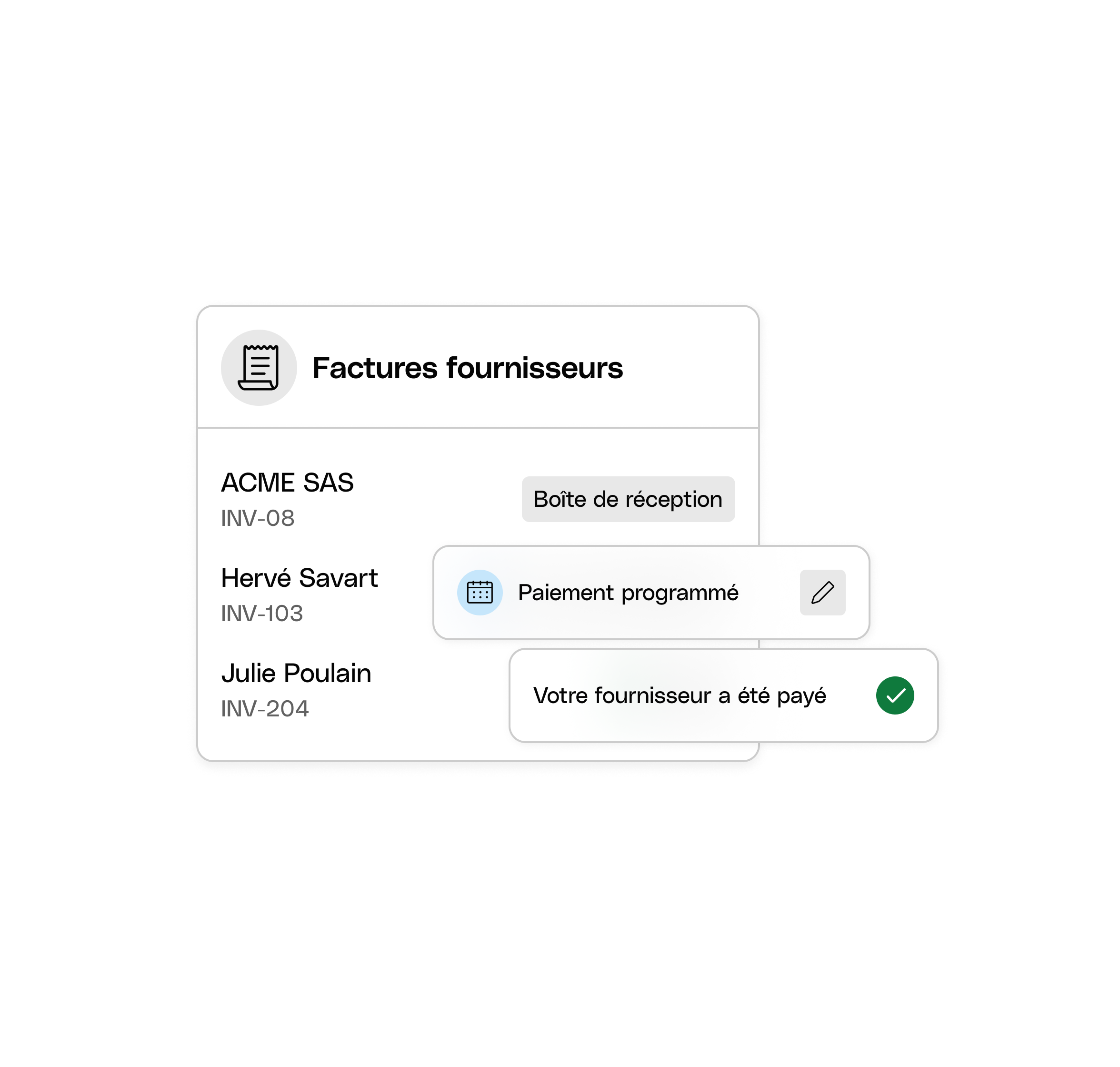 Sujet du héros de l'interface utilisateur WebMettre en évidence l'état du transfert mobile de Bento
