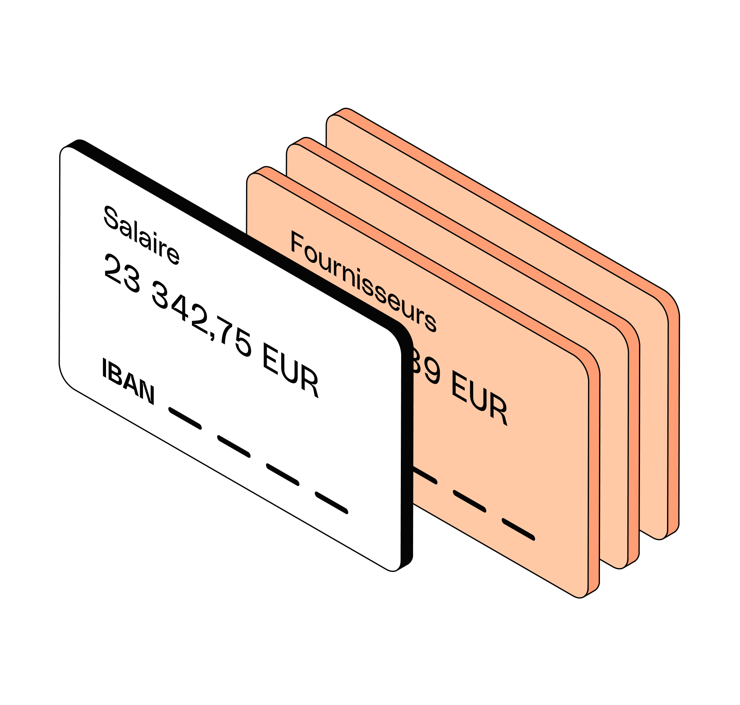 Thème Peach : Comptes multiples