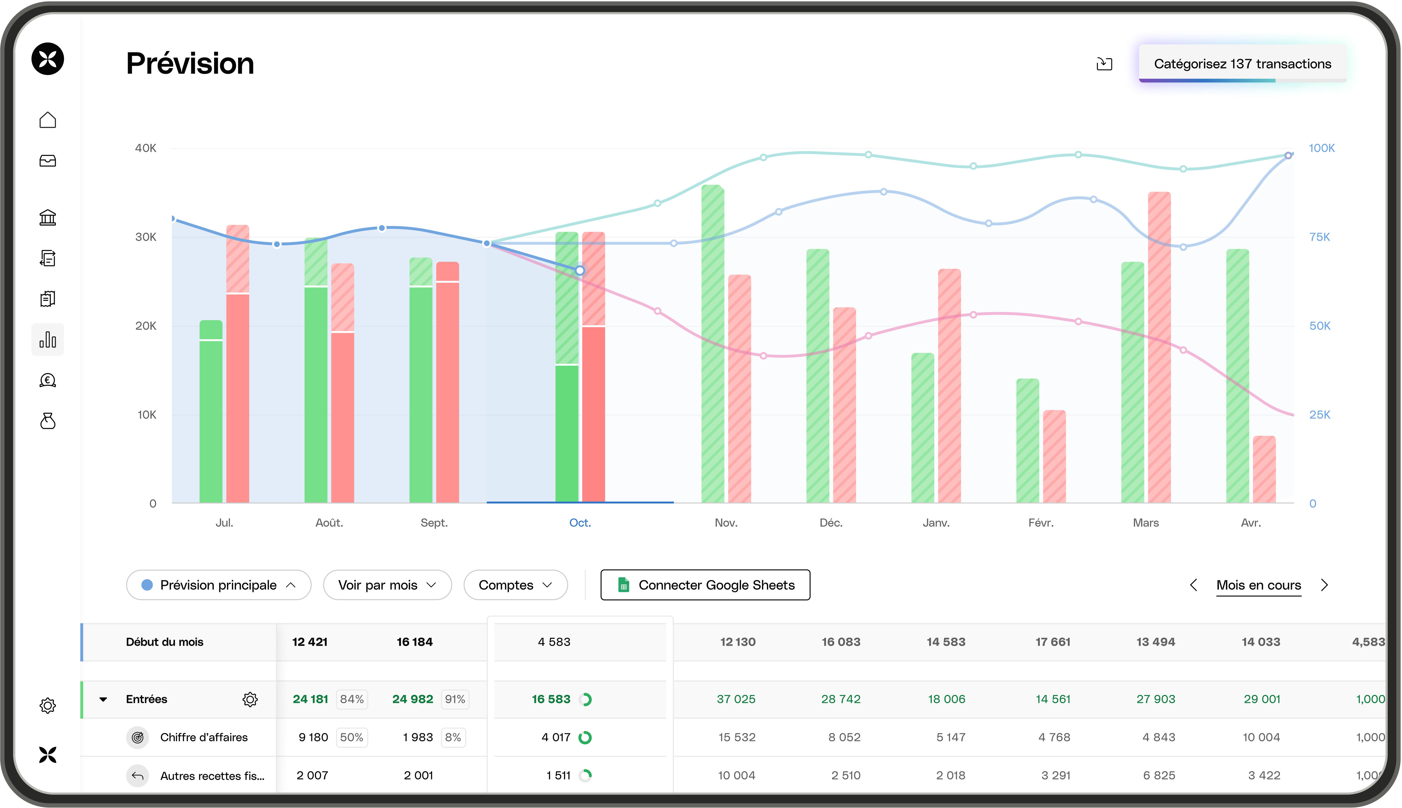 WEB BE- UI HeroHeading Cash flow Forecast