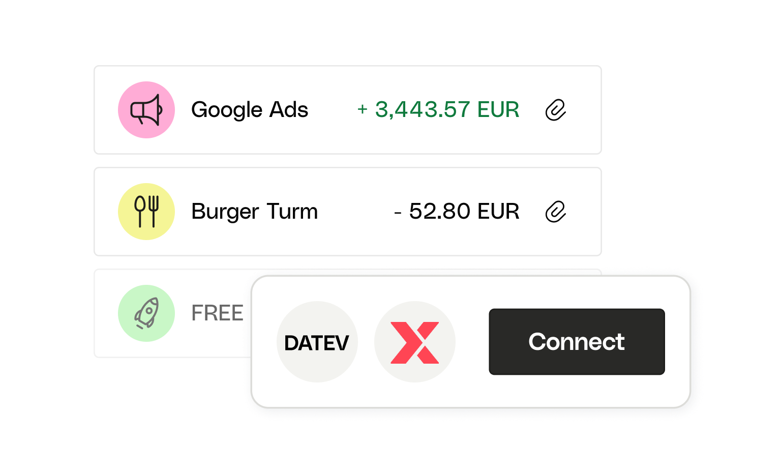 WEB   UI Cards Bento Headline Bookkeeping Accountant View Connect