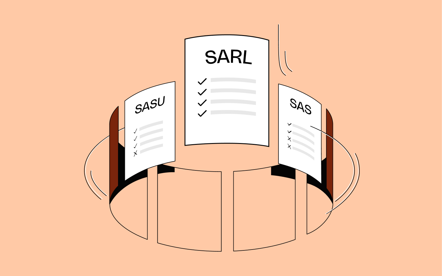 Comparaison du statut juridique des cartes Bento Peach de WEB Flow