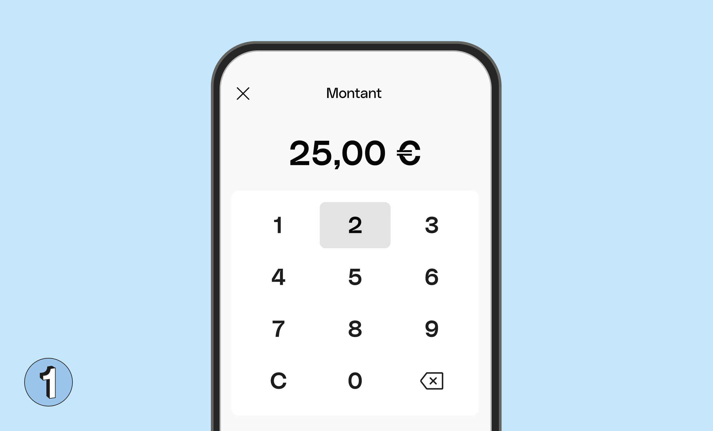 Interface utilisateur Web Blueberry Cards Bento Titre Montant d'achat