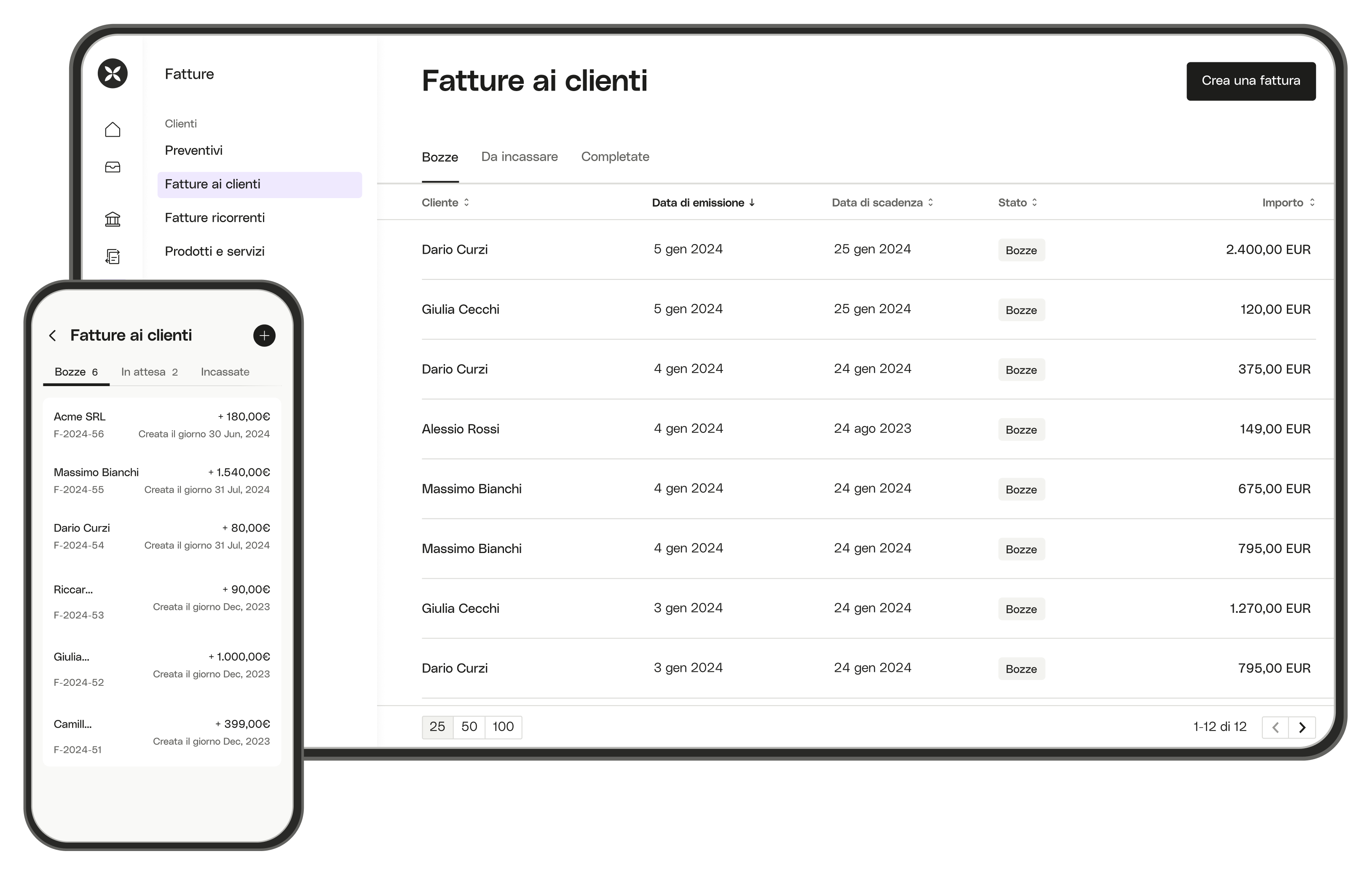 BLOG IT UI Fatture cliente cliccabili Desktop