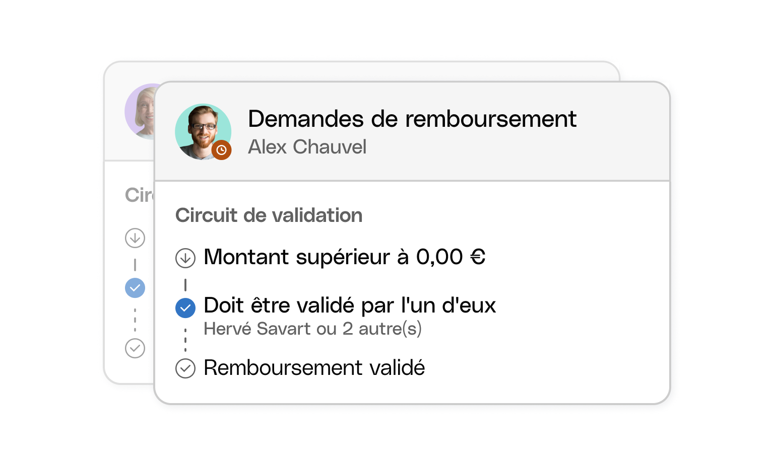 Flux de travail d'approbation des titres Bento pour les cartes d'interface utilisateur WEB